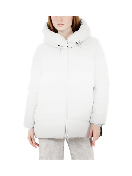 hooded down jacket add Add | 12AWH4431016­RICE